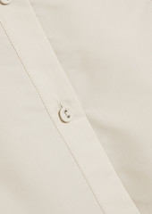 3.1 Phillip Lim - Cotton-blend poplin shirt - Gray - US 2