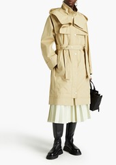 3.1 Phillip Lim - Cotton hooded trench coat - Neutral - M