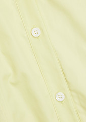 3.1 Phillip Lim - Cotton-poplin midi shirt dress - Green - XS