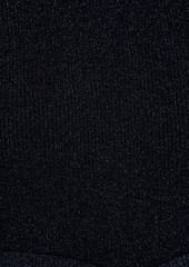 3.1 Phillip Lim - Cutout metallic ribbed-knit sweater - Blue - XS