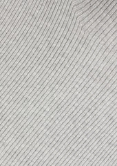3.1 Phillip Lim - Cutout metallic ribbed-knit top - Neutral - XS