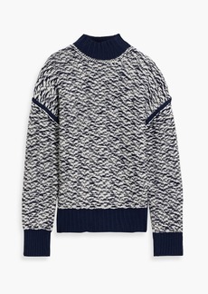 3.1 Phillip Lim - Jacquard-knit wool turtleneck sweater - Blue - XS