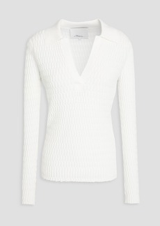 3.1 Phillip Lim - Knitted polo sweater - White - S