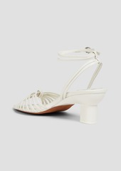 3.1 Phillip Lim - Knotted leather sandals - White - EU 35