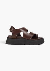 3.1 Phillip Lim - Kate leather platform slingback sandals - White - EU 41