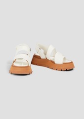 3.1 Phillip Lim - Kate leather platform slingback sandals - White - EU 39