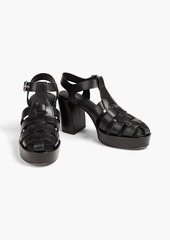 3.1 Phillip Lim - Naomi leather platform sandals - White - EU 39
