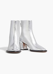 3.1 Phillip Lim - Naomi metallic textured-leather ankle boots - Metallic - EU 37