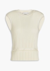 3.1 Phillip Lim - Ribbed wool-blend vest - White - XS