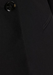 3.1 Phillip Lim - Satin-trimmed cutout wool-blend crepe blazer - Black - US 2