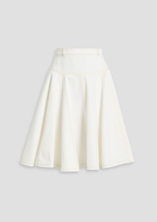 3.1 Phillip Lim - Topstitched denim skirt - White - US 4