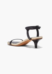 3.1 Phillip Lim - Yasmine 50 leather espadrille sandals - Black - EU 37