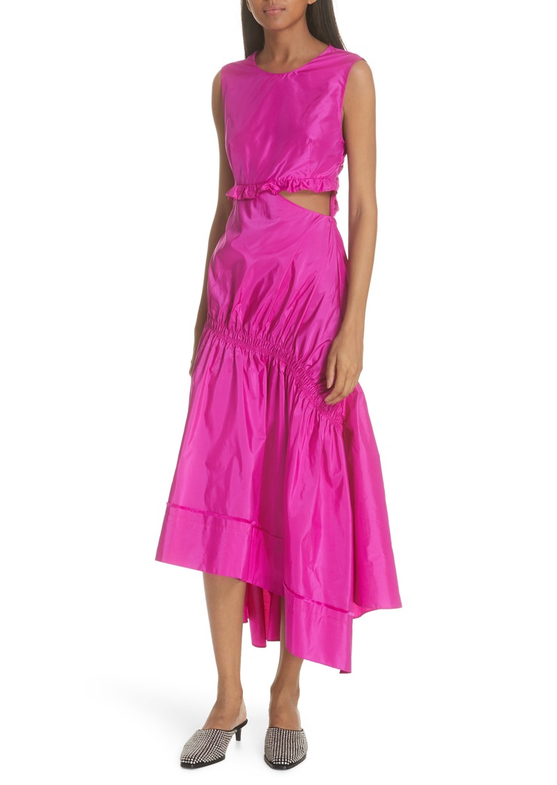 3.1 Phillip Lim Asymmetrical Silk Taffeta Dress