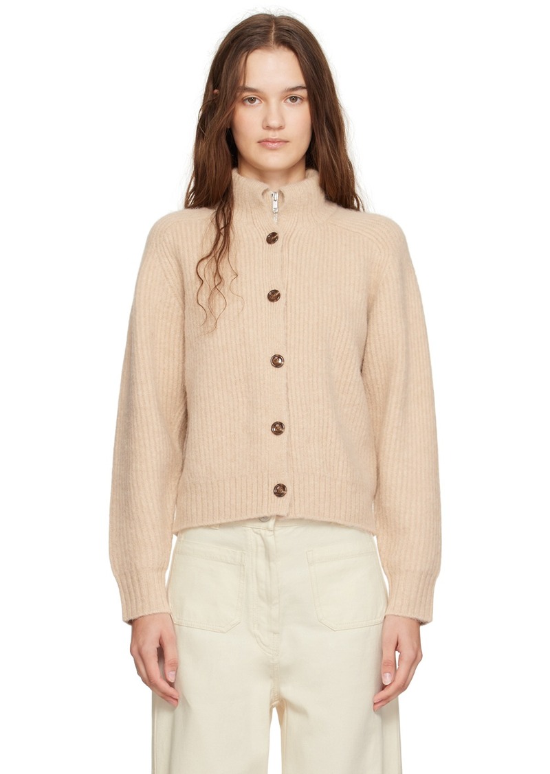 3.1 Phillip Lim Beige Double Closure Cardigan