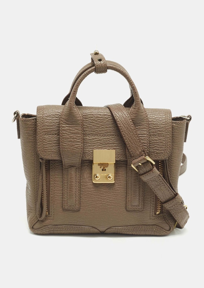 3.1 Phillip Lim Beige Leather Pashli Satchels