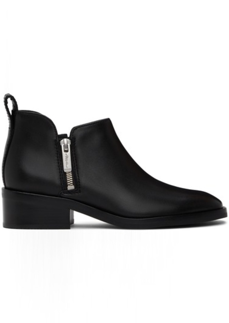 3.1 Phillip Lim Black Alexa Ankle Boots