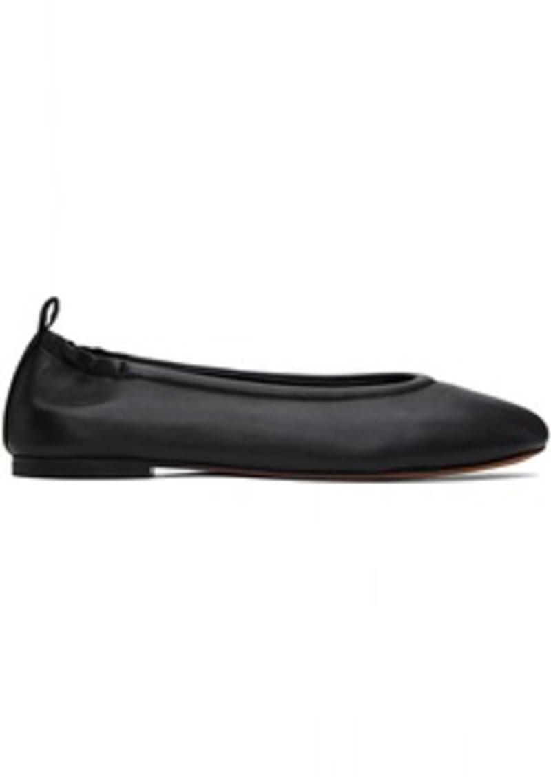 3.1 Phillip Lim Black ID Stretch Ballerina Flats