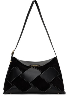 3.1 Phillip Lim Black ID Woven Soft Shoulder Bag