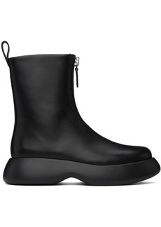 3.1 Phillip Lim Black Mercer Zip Combat Boots