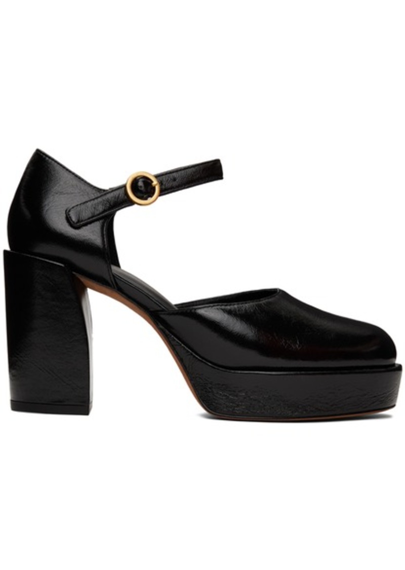 3.1 Phillip Lim Black Naomi Platform Mary Jane Heels