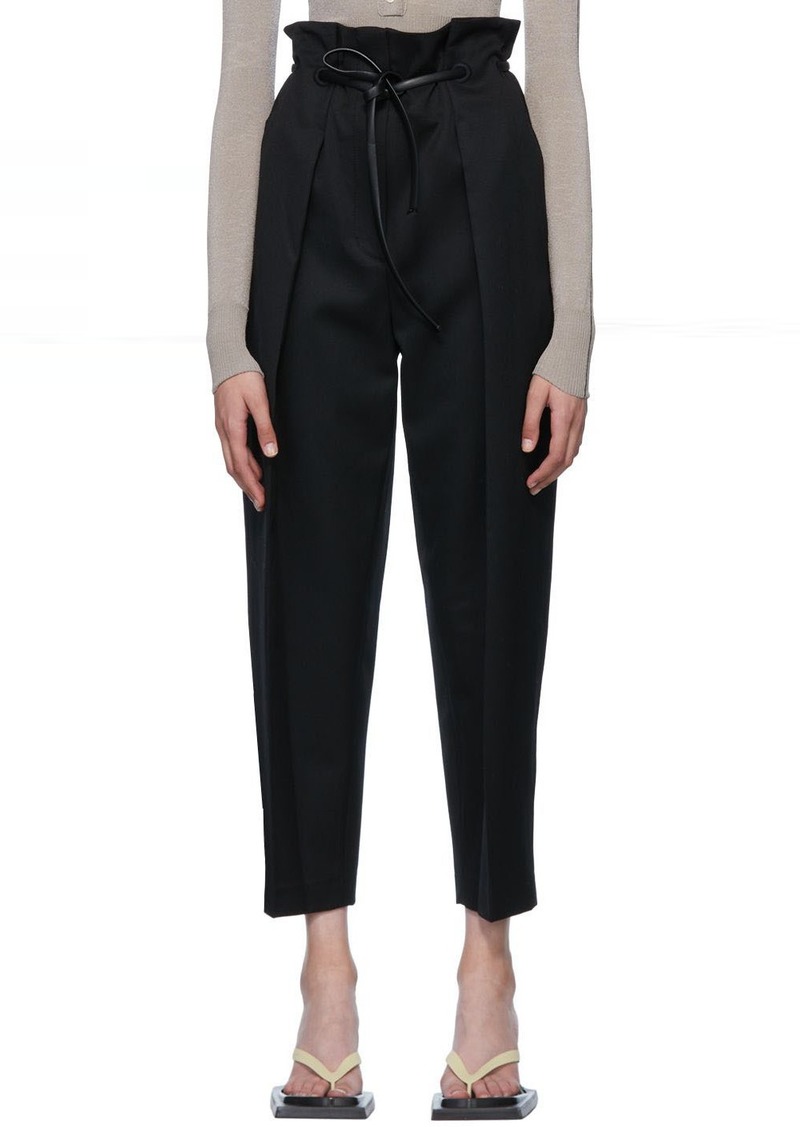 3.1 Phillip Lim Black Origami Trousers