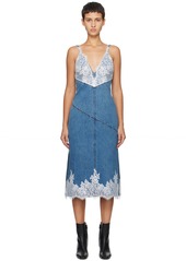 3.1 Phillip Lim Blue Stonewashed Denim Midi Dress