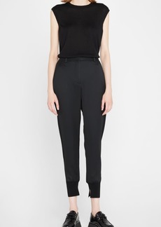 3.1 Phillip Lim Cropped Wool Jogger Pants