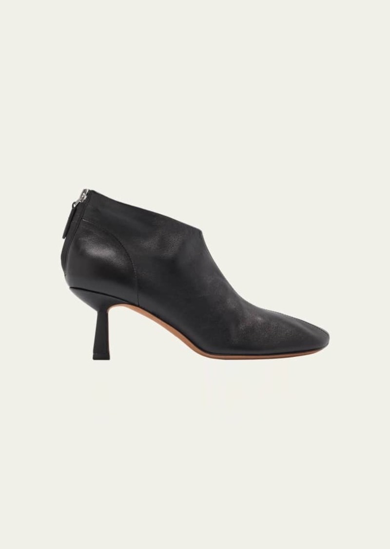 3.1 Phillip Lim ID Glove Leather Low Ankle Booties