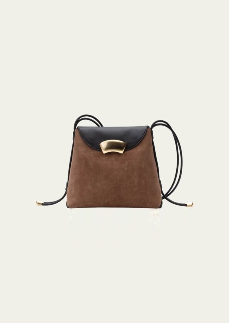 3.1 Phillip Lim ID Petite Lambskin Suede Shoulder Bag