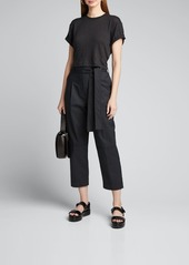 3.1 Phillip Lim Menswear Cropped Belted Pants