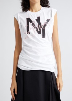 3.1 Phillip Lim NY Lover Jersey Top