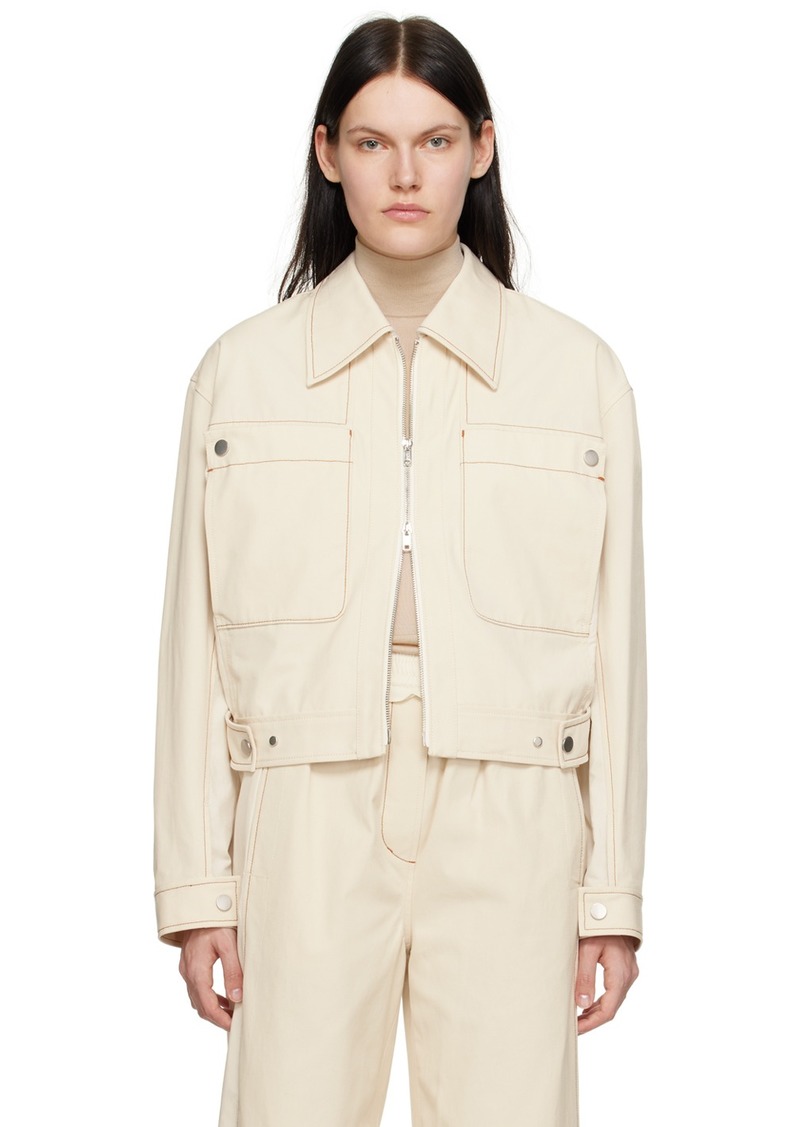 3.1 Phillip Lim Off-White Boxy Jacket