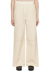 3.1 Phillip Lim Off-White Paneled Lounge Pants