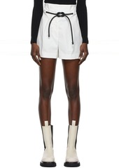 3.1 Phillip Lim Off-White Pleated Origami Shorts