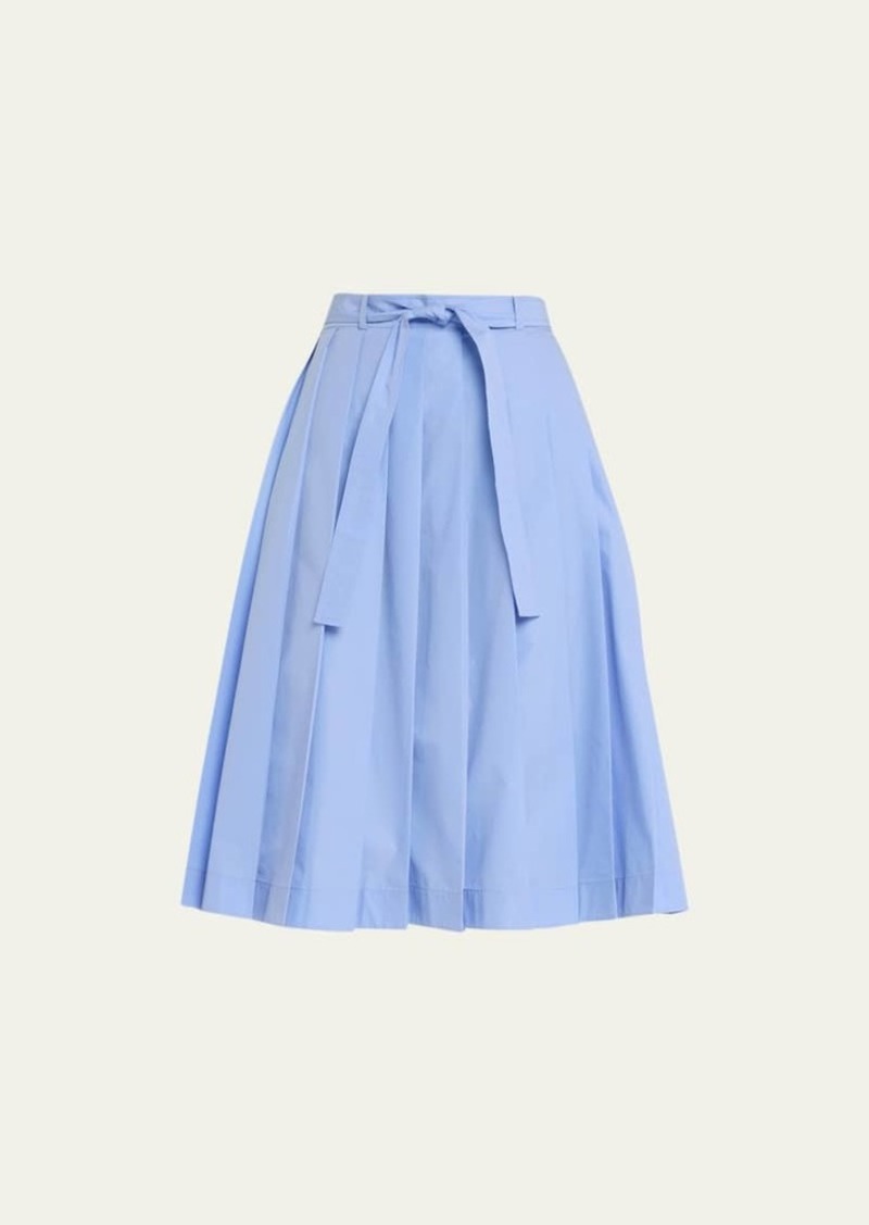 3.1 Phillip Lim Pleated A-Line Midi Skirt