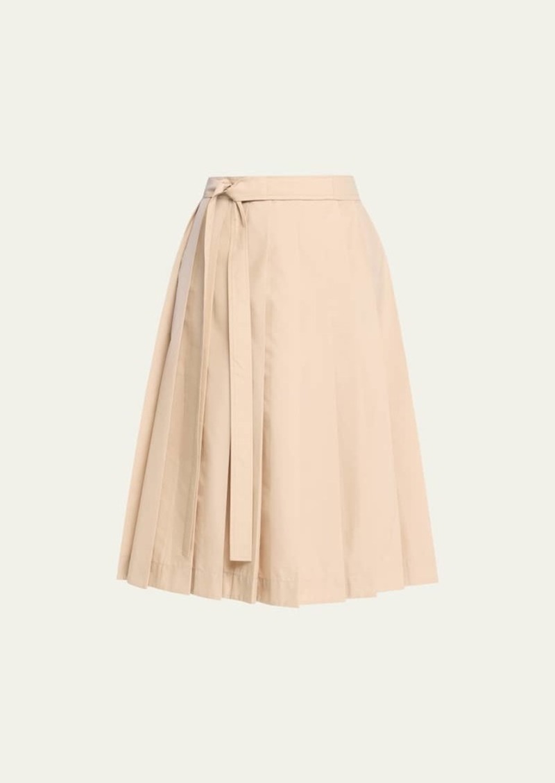 3.1 Phillip Lim Pleated Utlity Skirt with Belt