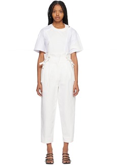 3.1 Phillip Lim White Paperbag Trousers