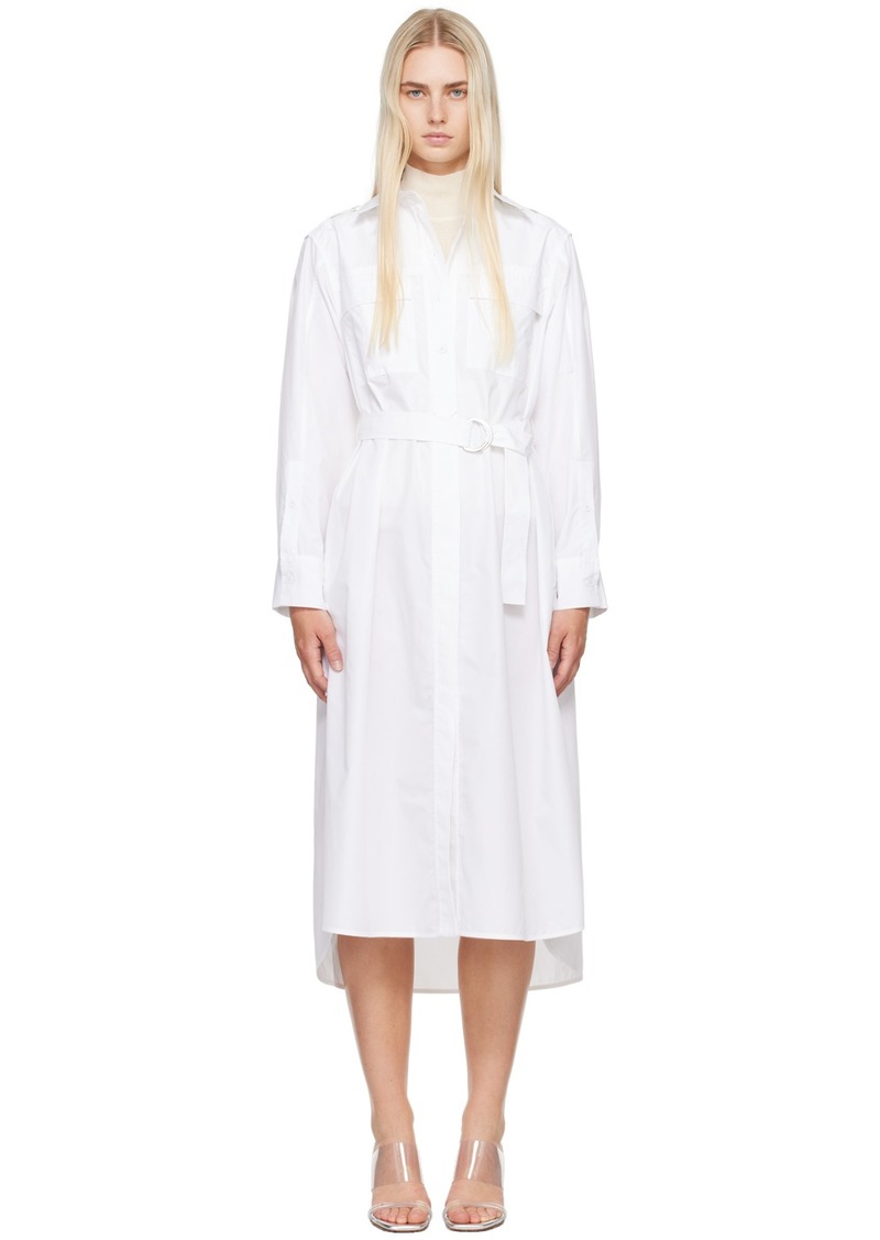 3.1 Phillip Lim White Utility Midi Dress