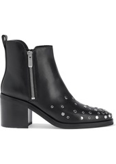 3.1 Phillip Lim Woman Alexa Embellished Leather Ankle Boots Black
