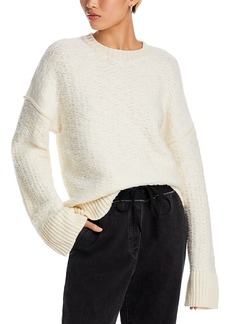 3.1 Phillip Lim Wool Float Jacquard Oversized Sweater