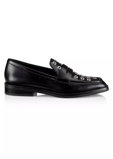 3.1 Phillip Lim Alexa Eyelet Leather Penny Loafers