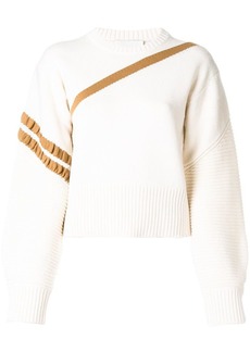 3.1 Phillip Lim asymmetric striped sweater