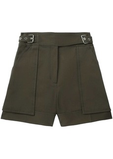 3.1 Phillip Lim belted-waist cotton shorts