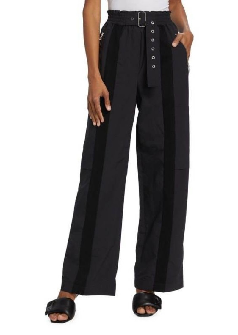 3.1 Phillip Lim Buckle Wide-Leg Cargo Pants