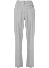 3.1 Phillip Lim chambray wide-leg tailored trousers