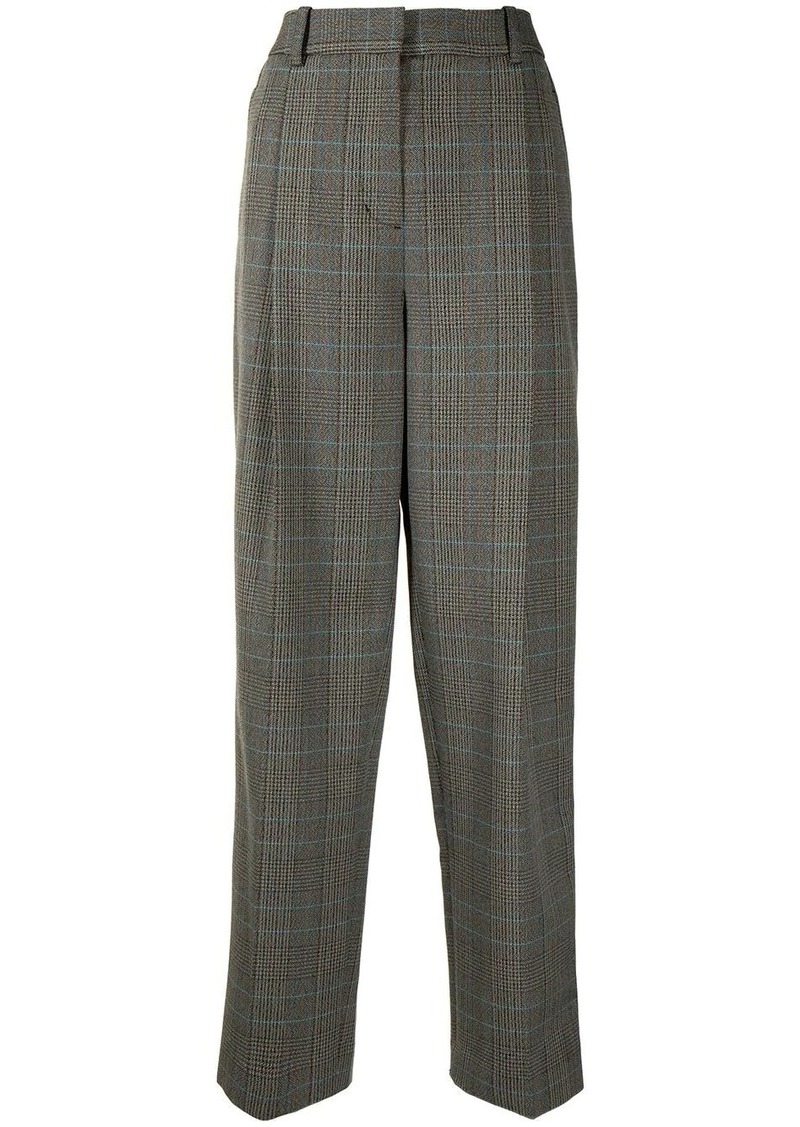 3.1 Phillip Lim high-waist checked trousers