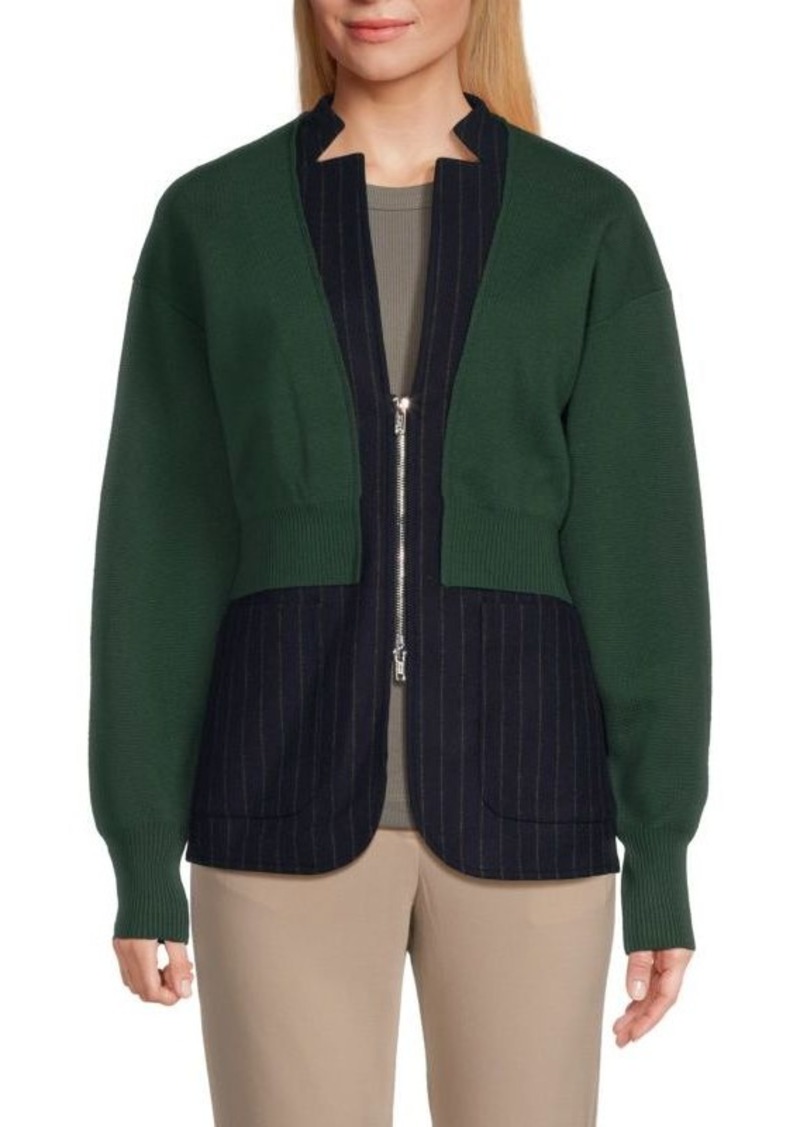 3.1 Phillip Lim Colorblock Wool-Blend Jacket