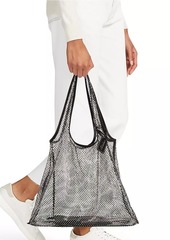 3.1 Phillip Lim Crystal-Embellished Mesh Market Tote