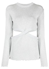 3.1 Phillip Lim cut-out ribbed jumper