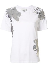 3.1 Phillip Lim daisy embellished T-shirt